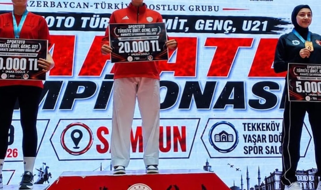 Bilecikli karate sporcusu Tuğba Çürük, Türkiye şampiyonu oldu. Bilecikli Milli