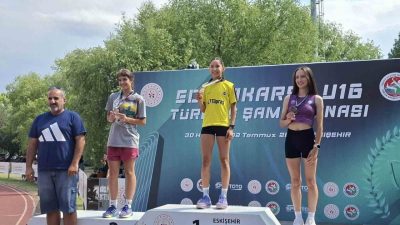 Bilecikli atletizm sporcusu bronz madalya kazandı. Eskişehir’de düzenlenen U16 Türkiye