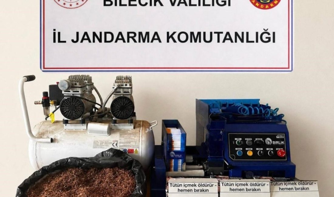 Bilecik’in Bayırköy beldesinde 5 ayrı adreste yapılan baskında 3 bin