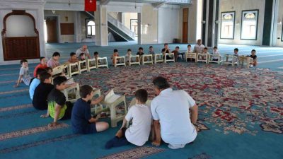 Bilecik’te yaz Kur’an kurslarının başlamasıyla camiler şenlendi. Bilecik’te Diyanet İşleri
