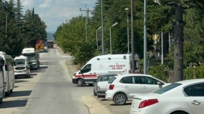 Bilecik’te bir granit fabrikasında varilin patlaması sonucu meydana gelen iş