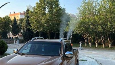 Bilecik’in Söğüt ilçesinde haşerelere karşı ilaçlama çalışması yapıldı. Bilecik’in Söğüt