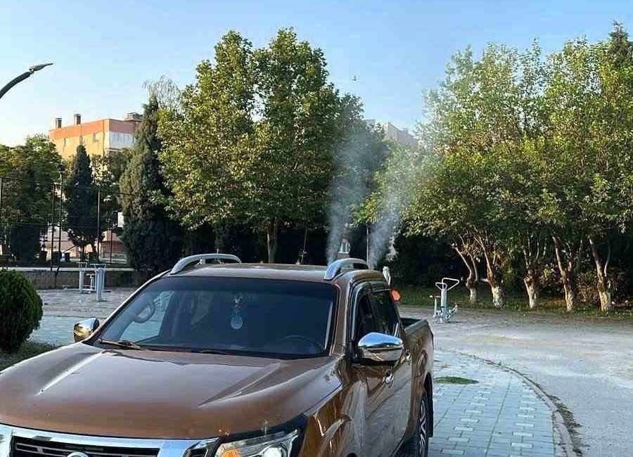 Bilecik’in Söğüt ilçesinde haşerelere karşı ilaçlama çalışması yapıldı. Bilecik’in Söğüt
