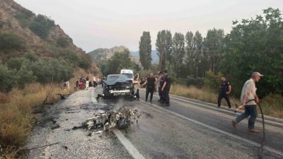 Bilecik’te meydana gelen trafik kazasında 1 kişi hayatını kaybederken, 1’i