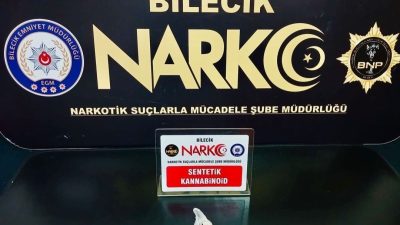 Bilecik’te gerçekleştirilen uyuşturucu operasyonunda 1 kişi gözaltına alındı. Edinilen bilgilere