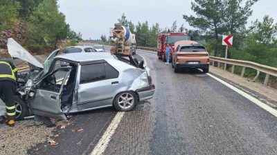 Bilecik’te meydana gelen zincirleme trafik kazasında 2 kişi yaralandı. Kaza,