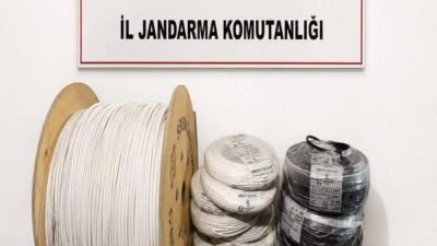 Bolu’da hırsızlık olaylarının aydınlatılmasına yönelik çalışma yürüten JASAT ekipleri, kablo