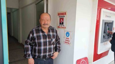 Bolu’nun en eski berberlerinden biri olarak bilinen 76 yaşındaki berber