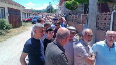 Bilecik’in Pazaryeri ilçesine bağlı Kınık Köyü’nde Muharrem ayı dolayısıyla düzenlenen