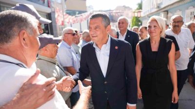 Bilecik’te dün ziyaretler yapan CHP Grup Başkanı Özgür Özel’i CHP’li