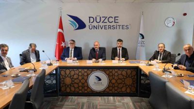 Düzce Üniversitesi Danışma Kurulu ilk toplantısı, Rektör Prof. Dr. Nedim