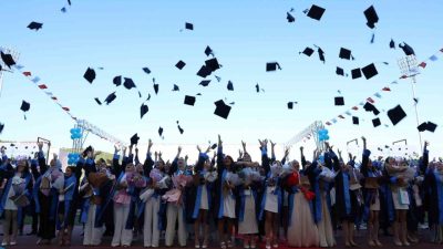 Düzce Üniversitesi’nin, 2025-2026 akademik yılı mezuniyet törenleri büyük bir coşku