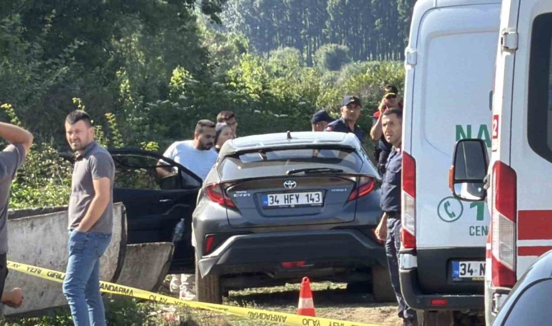 Düzce Merkeze bağlı Kadıoğlu köyünde 29 yaşındaki genç, park halindeki
