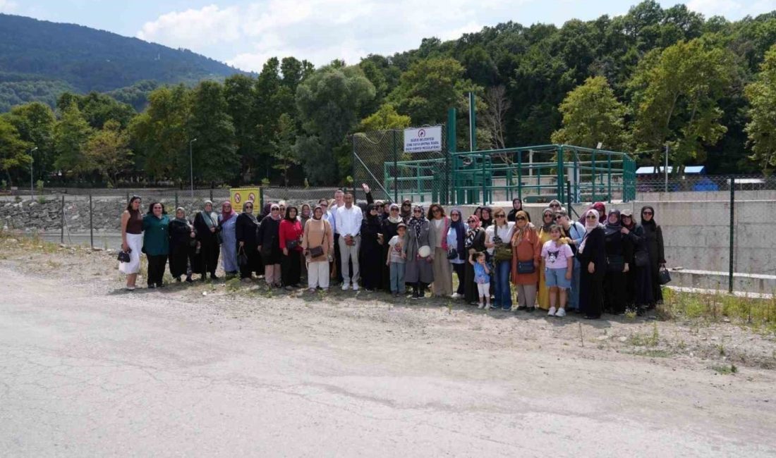 Düzce’de kadınlar keşifte Düzce’de kadınlar, şehrin geleceğine yön veren projeleri sahada inceleme fırsatı