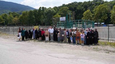 Düzce’de kadınlar, şehrin geleceğine yön veren projeleri sahada inceleme fırsatı