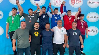 Ankara’da düzenlenen 2. büyük Güreş Festivali Minikler Türkiye Şampiyonası, 81