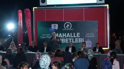 DÜZCE (İHA) – Düzce Belediye Başkanı Dr. Faruk Özlü ‘Mahalle