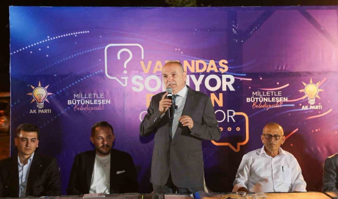 DÜZCE(İHA) – Düzce Belediye Başkanı Dr. Faruk Özlü, alt yapısı