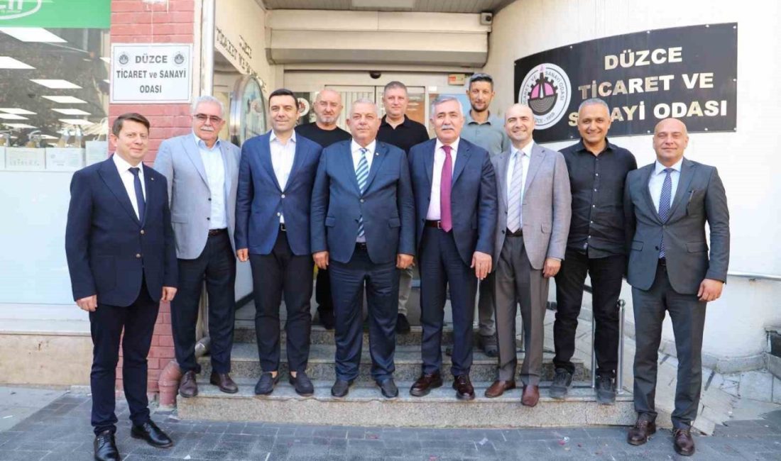 Düzce’ye teknoloji geliştirme merkezi sözü KGF yönetim kurulu başkanı Erdoğan Özegen ve KOSGEB Başkanı İbrahimcioğlu’ndan