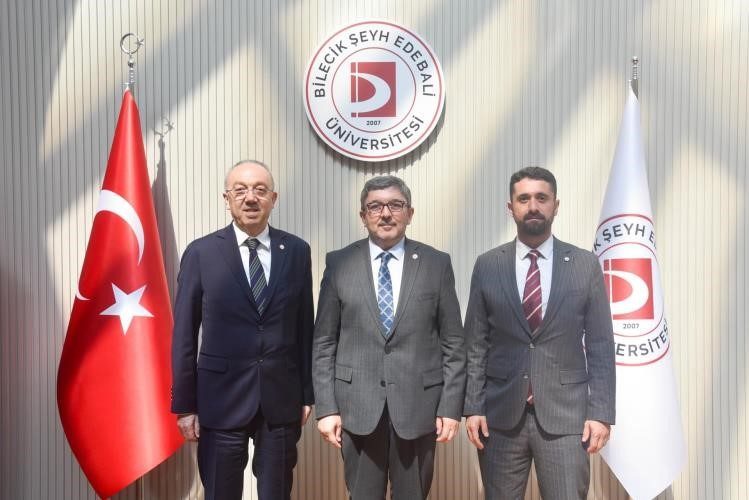 Türk Eczacıları Birliği Başkanı Ecz. Mehmet İrfan Demirci ile Eskişehir