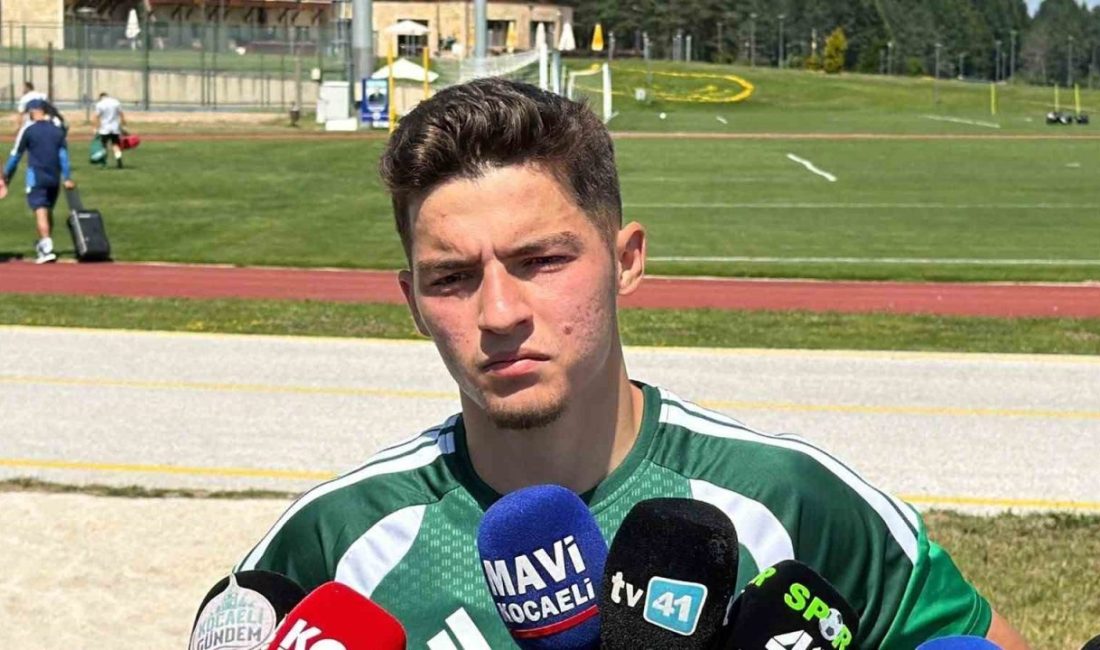 Kocaelispor’un genç futbolcusu Ege Bilim, yeni sezonda yeşil-siyahlı formayla mücadele