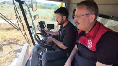 Kocaeli’de buğday ve arpa hasadının başlamasıyla birlikte İl Tarım ve