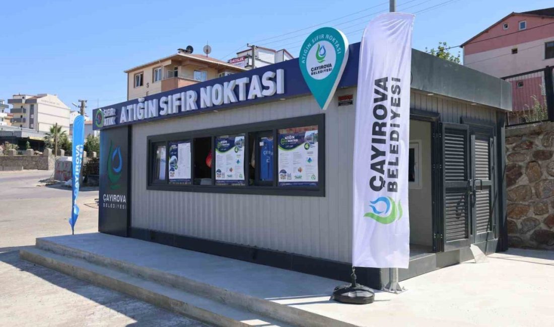 Çayırova’da belediye tarafından hayata geçirilen “Atığın Sıfır Noktası” projesi kapsamında,