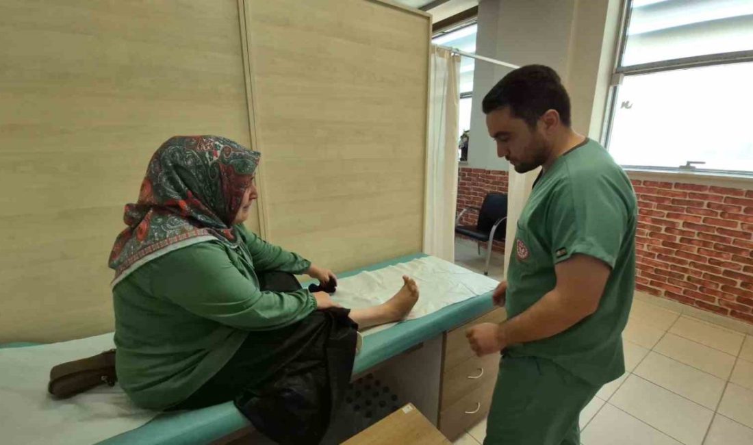 İlk ayakkabısını 51 yaşında giyebildi Düzce’de doğuştan “çarpık ayak” rahatsızlığı bulunduğu için hayatı boyunca hiç