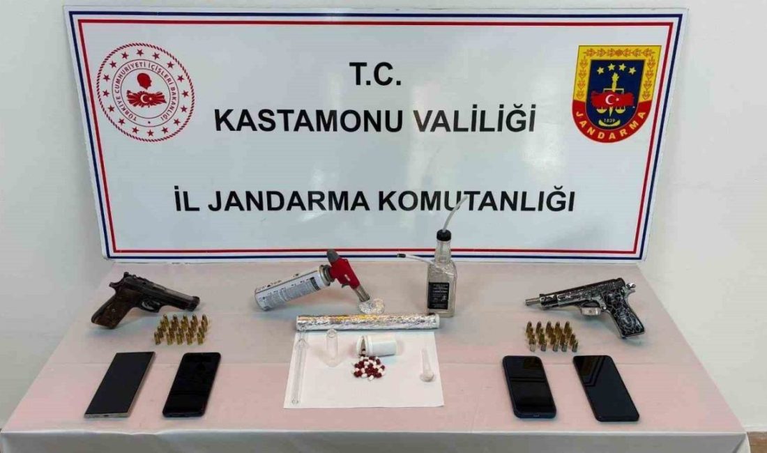 Kastamonu’da jandarma ekipleri tarafından 29 Haziran-6 Temmuz arasında gerçekleştirilen uyuşturucu