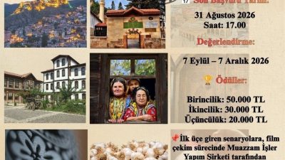 Kastamonu Valiliği tarafından düzenlenecek yarışmada, Kastamonu’nun kültürel mirasını en iyi