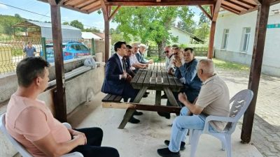 Pazaryeri Kaymakam Muhammet Mustafa Kara, Dülgeroğlu köyünü ziyaret ederek, vatandaşlarla