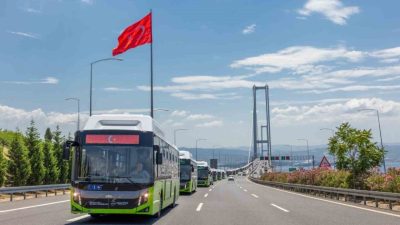 Kocaeli Büyükşehir Belediyesinin kent içi ulaşımda kullandığı 795 araçlık otobüs