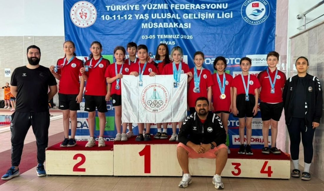 Körfez Gençlerbirliği Spor Kulübü, Sivas’ta gerçekleştirilen 10-11-12 Yaş Ulusal Gelişim