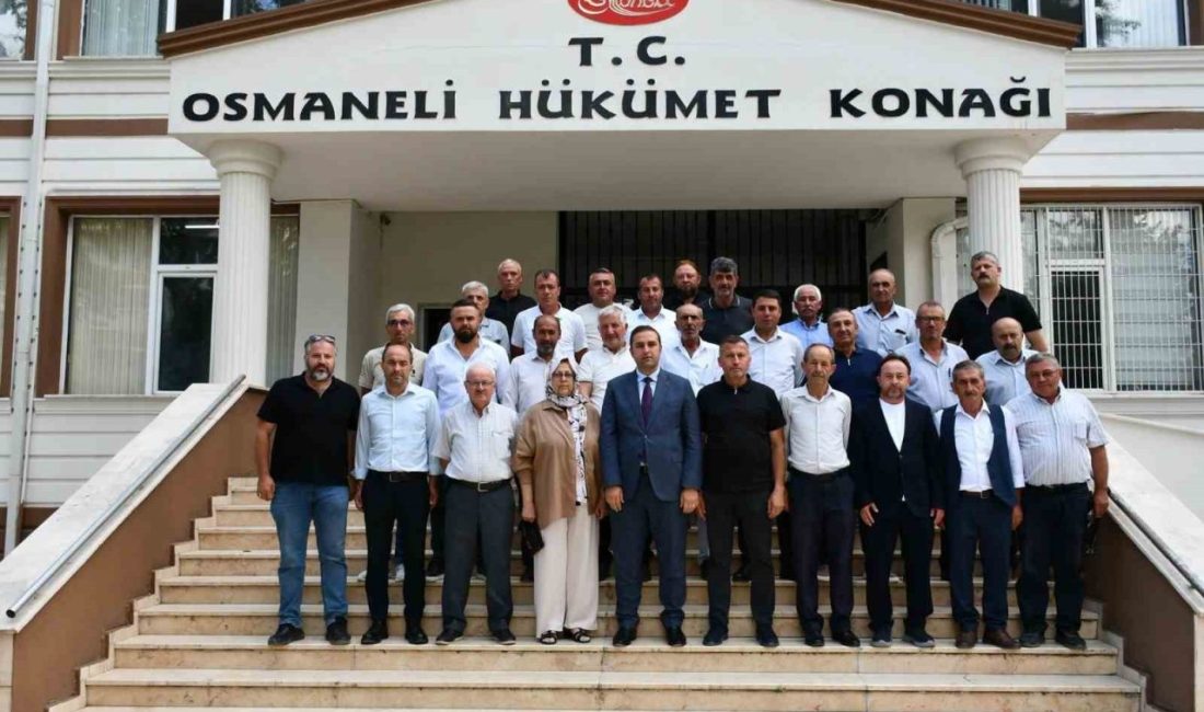 Bilecik’in Osmaneli ilçesinde mahalle ve köylerin ihtiyaçları masaya yatırıldı. Bilecik’in