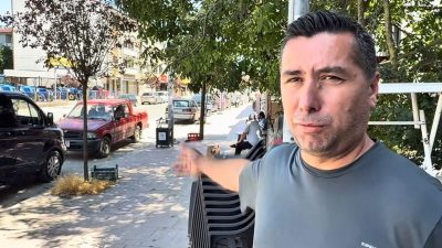 Sakarya’nın Kaynarca ilçesinde, döner almak için motosikletle yaklaşık 200 metre