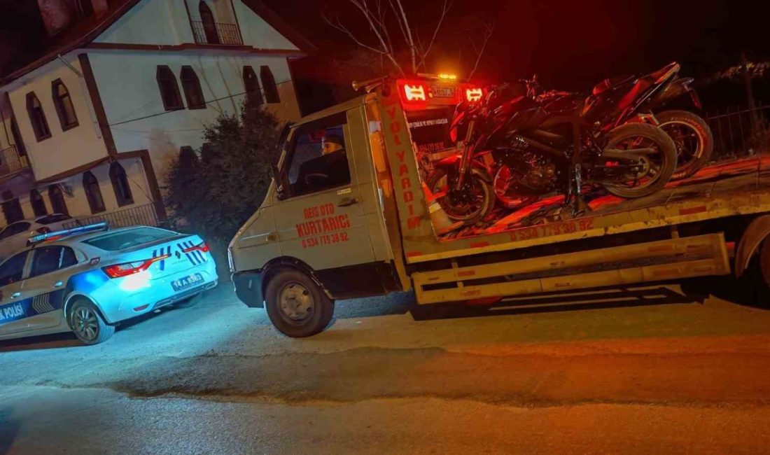 Bolu’nun Mudurnu ilçesinde vatandaşlardan gelen yoğun şikayetler üzerine harekete geçen