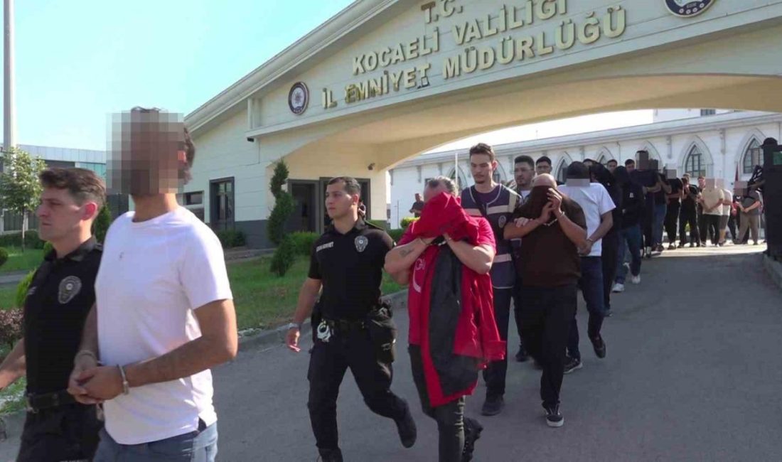 Paravan şirketlerle milyarlarca liralık bahis ağına darbe: 101 tutuklama Kocaeli merkezli 31 ilde düzenlenen operasyonda, kurdukları paravan şirketler üzerinden