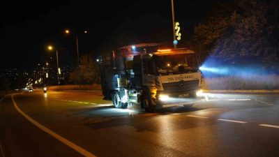 İzmit’te Oramiral Salim Dervişoğlu ve Demiryolu caddelerindeki 9 bin metrelik