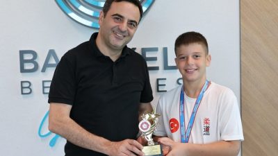 15 Temmuz Süper Minikler Judo Türkiye Şampiyonası’nda altın madalya kazanan