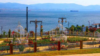 Darıca Millet Bahçesi’nde yer alan Gülistan Bahçesi, Türk İslam Bahçesi