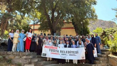 Tosya Belediyesi tarafından düzenlenen kültür turları kapsamında Amasya’yı ziyaret eden