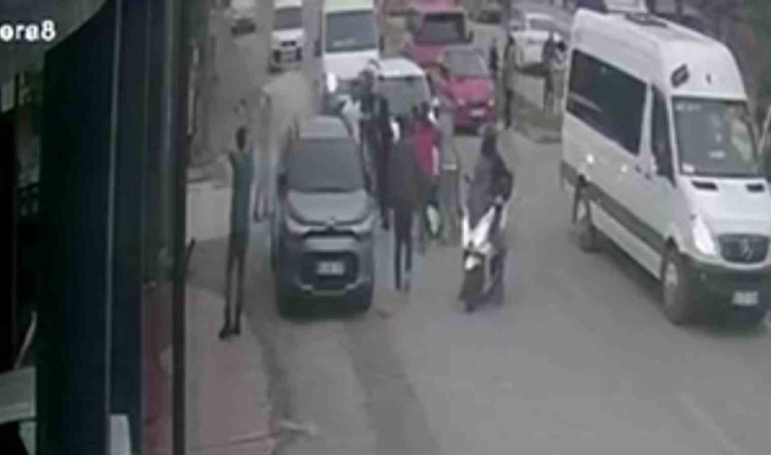 Düzce’de maddi hasarlı trafik kazasının ardından taraflar arasında çıkan yumruklu