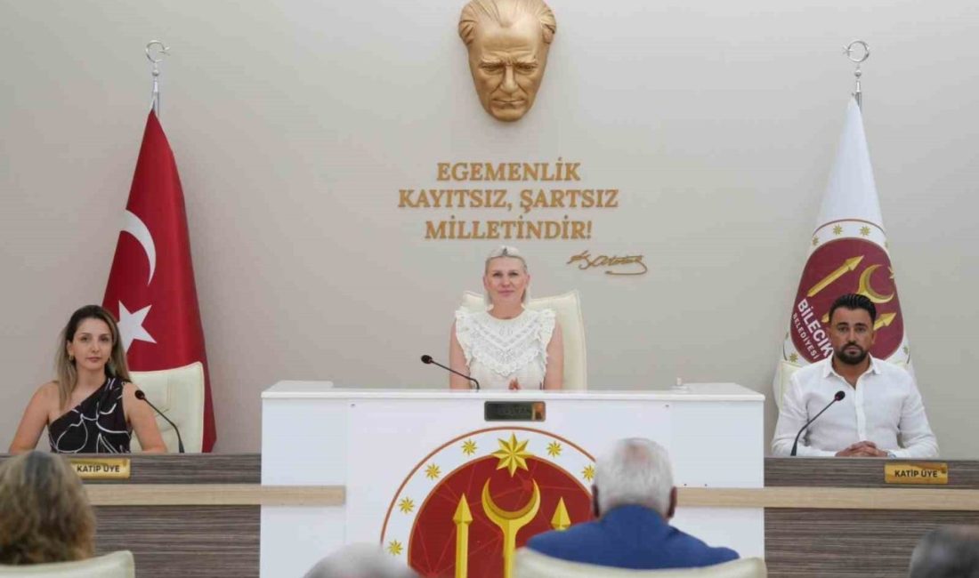 Bilecik Belediyesi Temmuz ayı meclis toplantısında, Türkiye Belediyeler Birliği tarafından