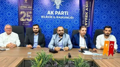 AK Parti Bilecik Merkez İlçe Başkanlığı tarafından İlçe Danışma Toplantısı