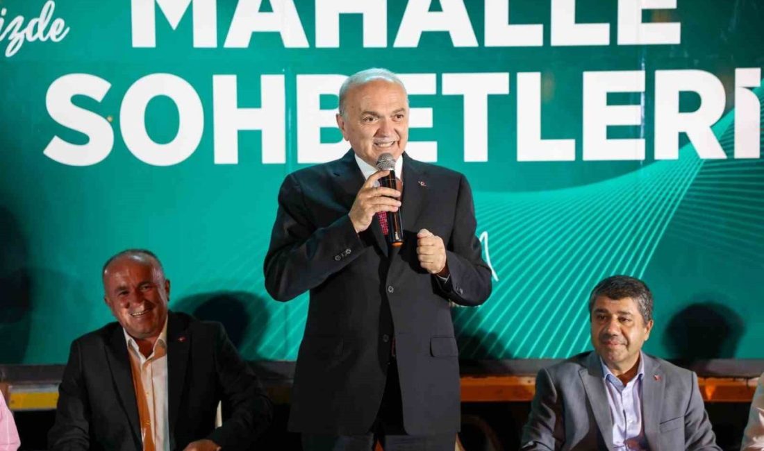 Düzce Belediye Başkanı Dr. Faruk Özlü, mahalle sohbetleri kapsamında Darıcı