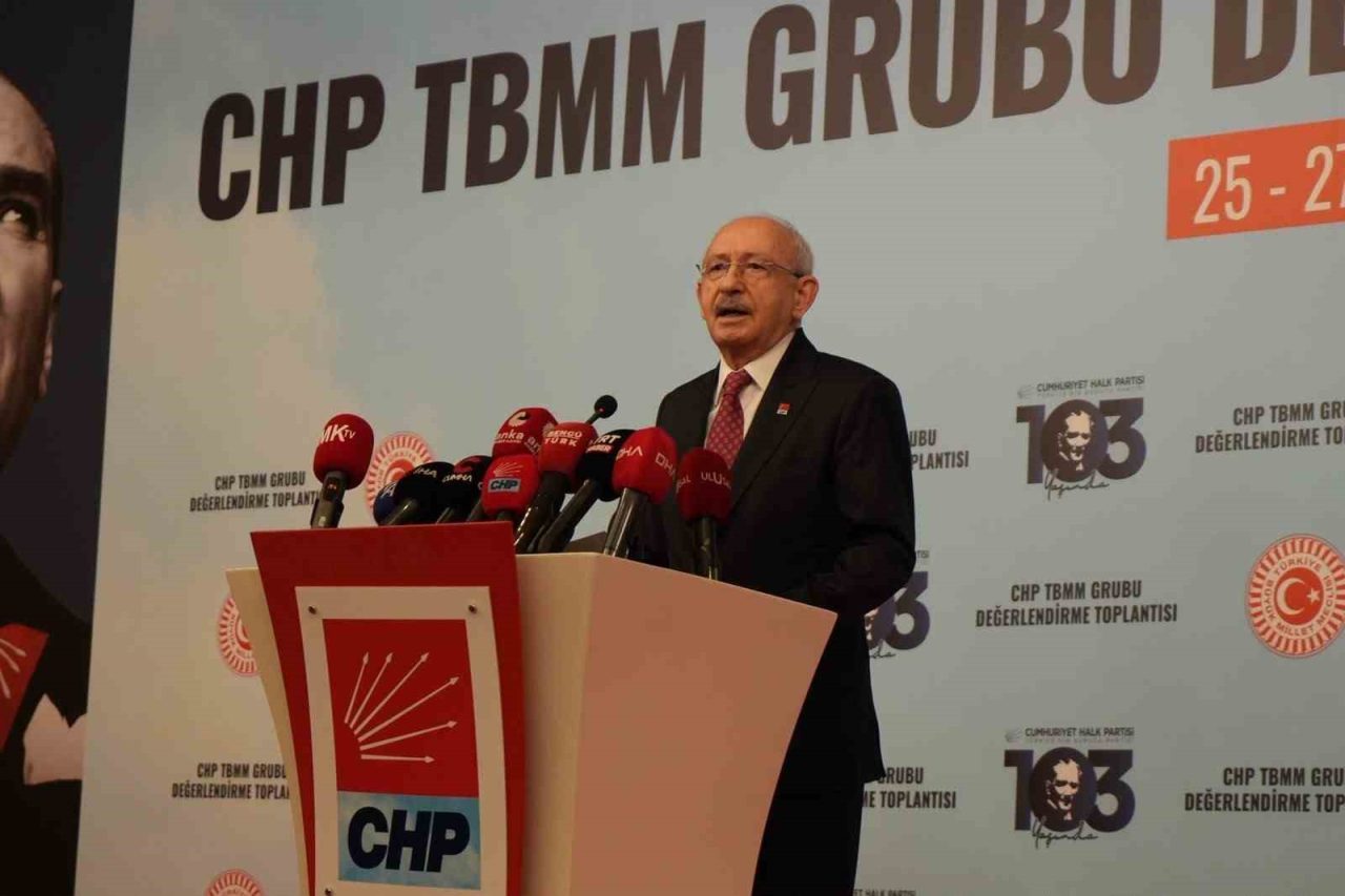 Kılıçdaroğlu: Türkiye’nin bölgesel ve küresel etkinliğini her yerde anlatacağız Cumhuriyet Halk Partisi (CHP) Genel Başkanı Kemal Kılıçdaroğlu, partisinin Türkiye