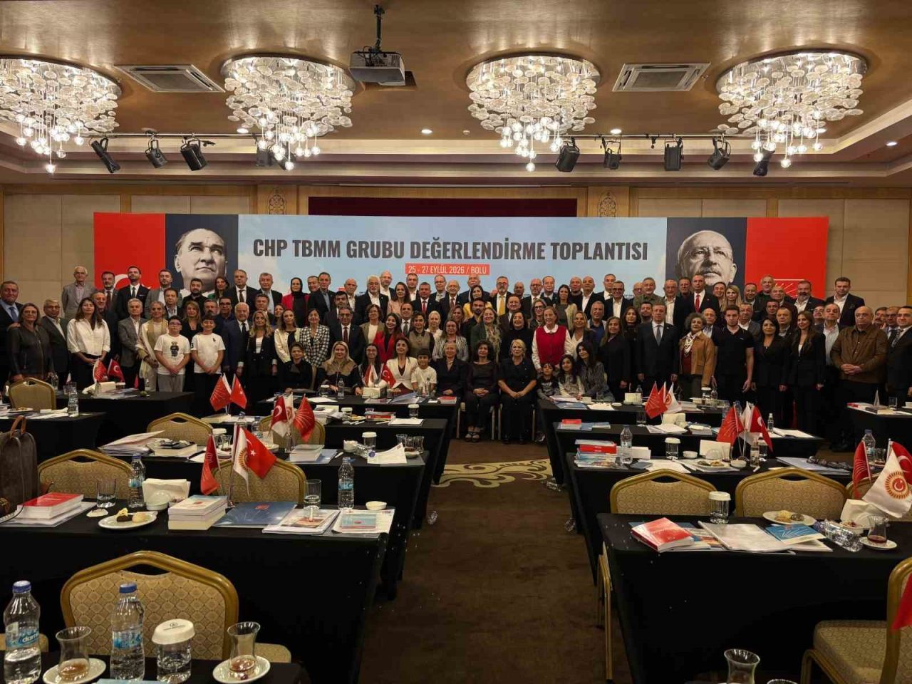 CHP’nin Bolu Abant’taki milletvekili kampında ikinci gün sona erdi Cumhuriyet Halk Partisi’nin (CHP) yeni yasama yılı hazırlıkları kapsamında Bolu