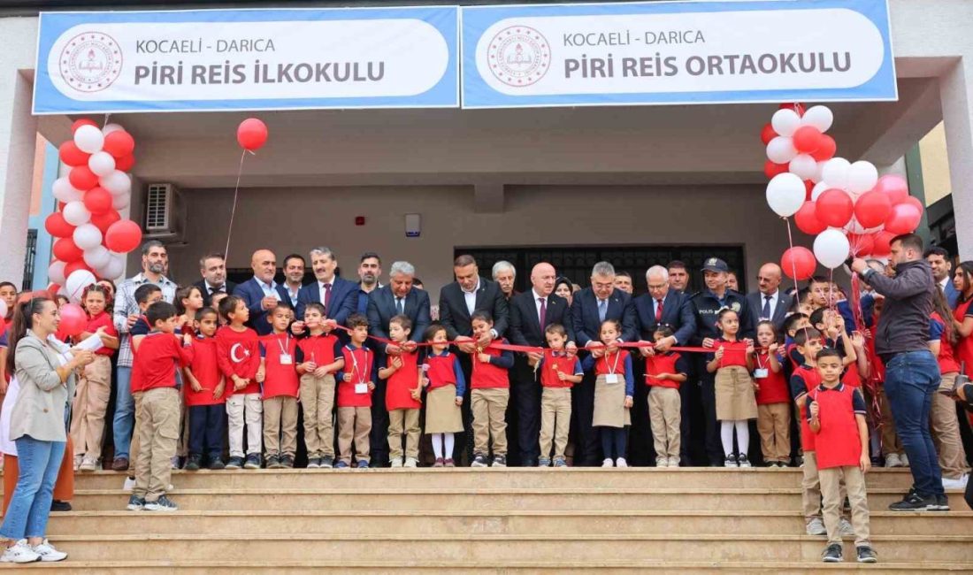 Darıca Belediyesi, eğitime yönelik yatırımları kapsamında Piri Reis Mahallesi’nin önemli