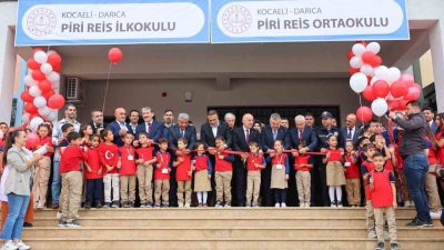 Darıca Belediyesi, eğitime yönelik yatırımları kapsamında Piri Reis Mahallesi’nin önemli