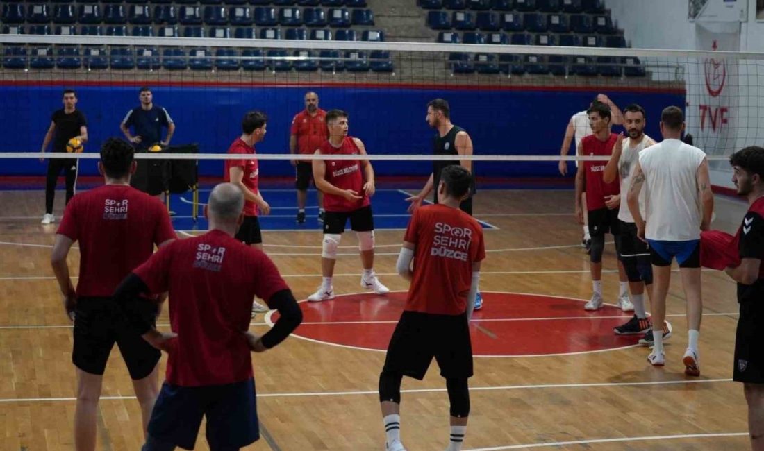 Türkiye Voleybol Federasyonu Erkekler 1. Ligi’nde mücadele eden Düzce Belediyesi